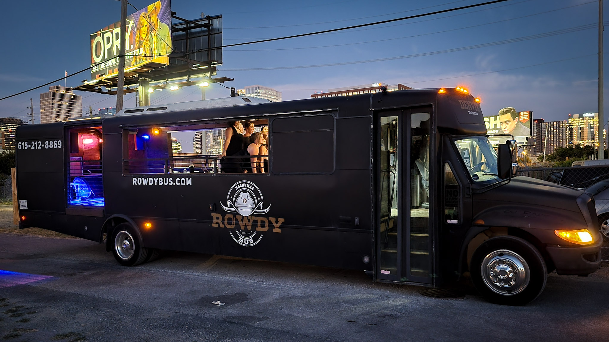 Partially Covered Bus 2