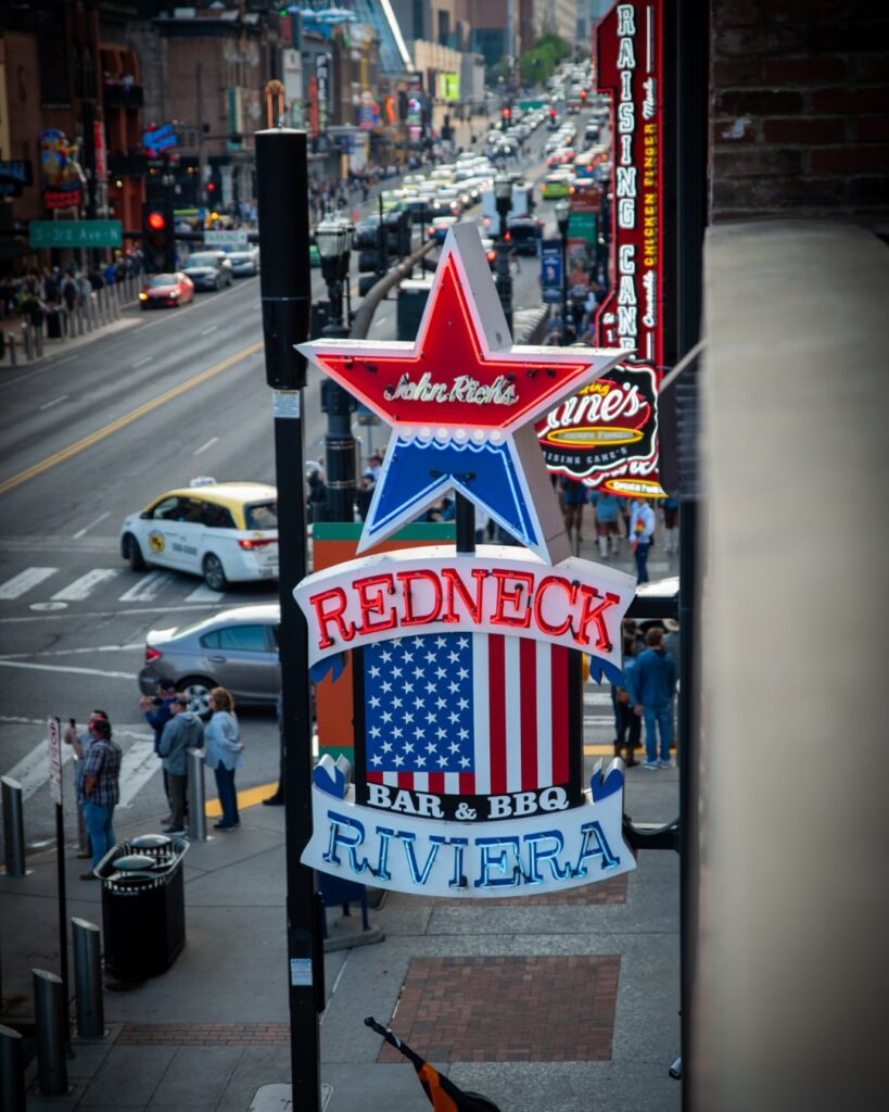 Exterior view of Redneck Riviera Nashville.