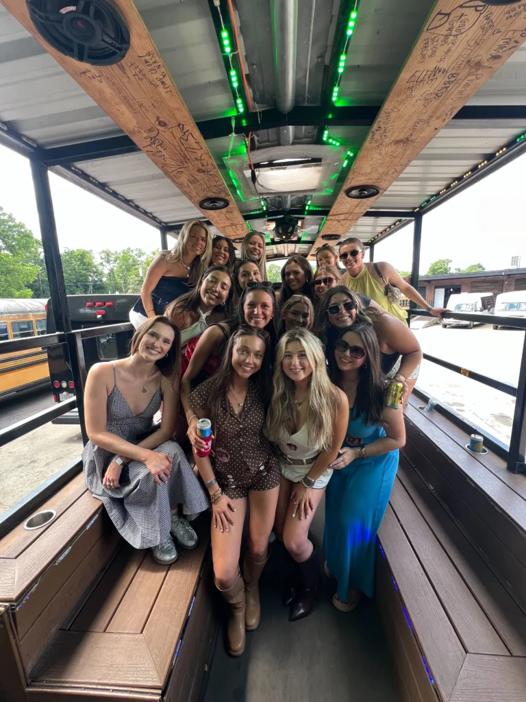 Rowdy Bus Nashville open-air party bus experience