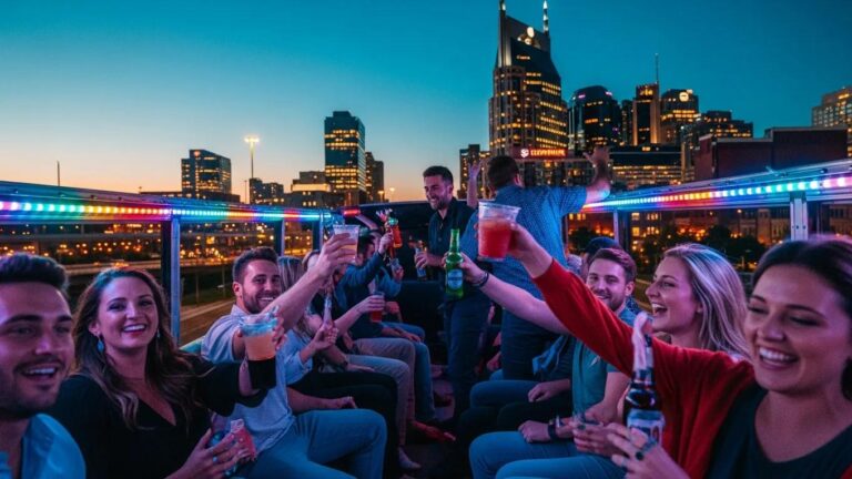 About Rowdy Bus &mdash; Nashville's Open-Air BYOB Party Bus Experience
